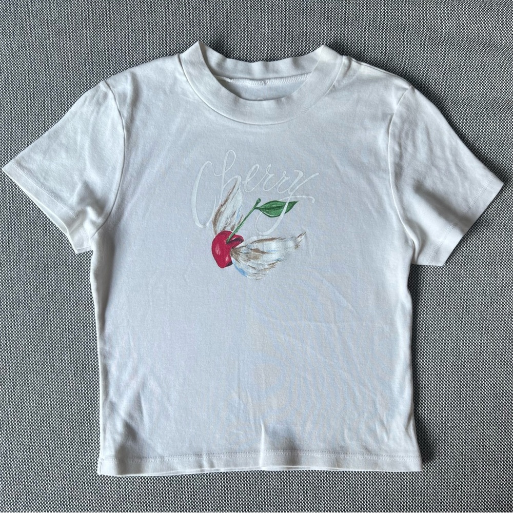 Flying Cherry Baby Tee